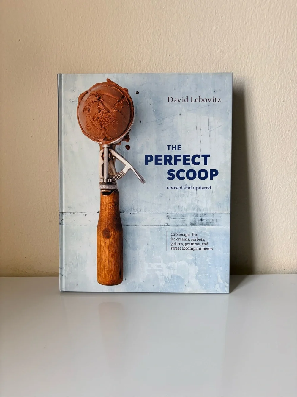 The Perfect Scoop by David Lebovitz Hardcover Cookbook | 200 Ice Cream Recipes